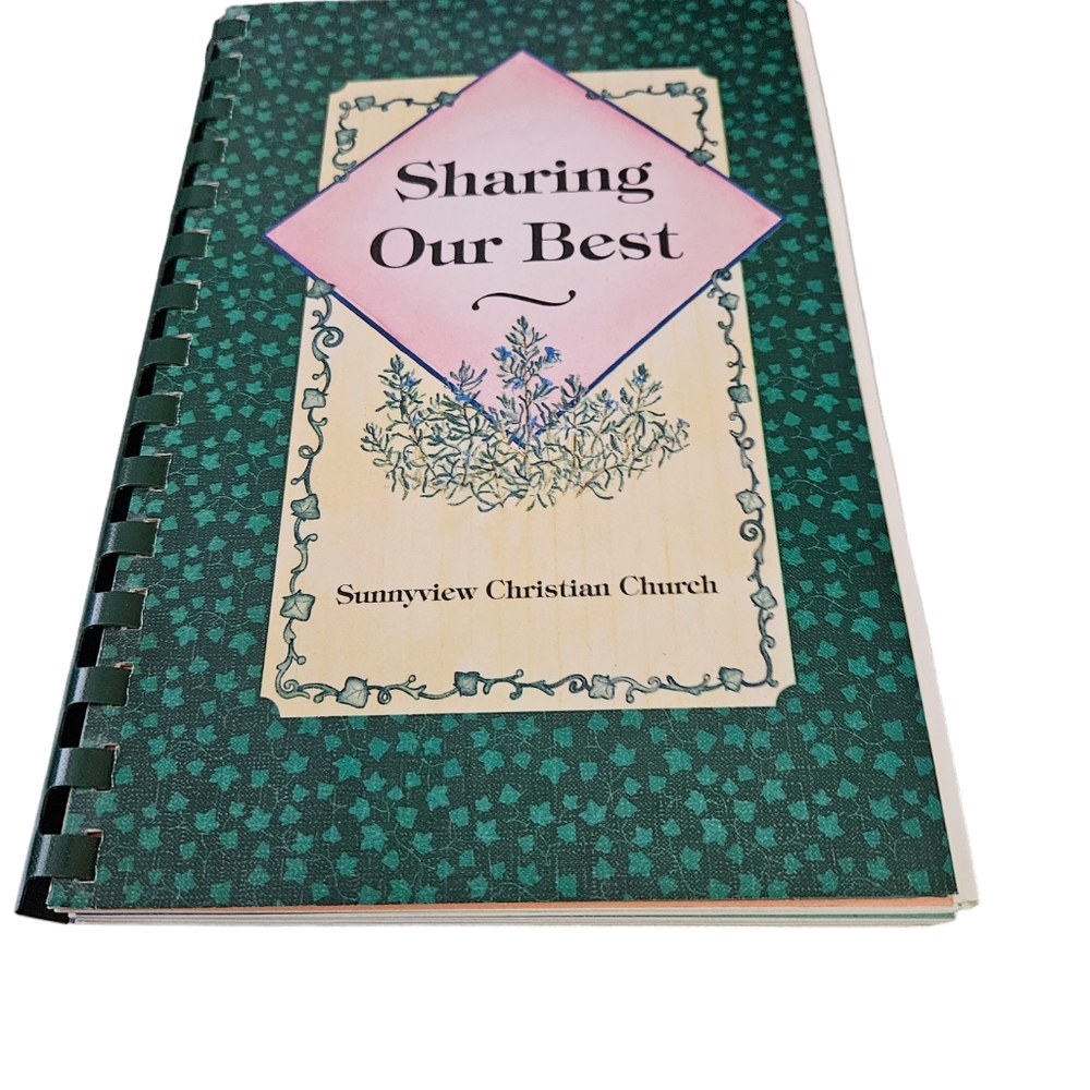 Sharing Our Best Christian Church Cookbook